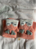 巴拉巴拉儿童手套冬季保暖立体小鹿造型可爱萌趣针织女童半指柔软 粉橙60801 110cm 晒单实拍图