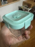 COOKSS婴儿辅食盒玻璃可蒸煮储存盒家用冷冻格保鲜蛋糕模具辅食碗工具  实拍图