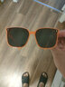 帕森（PARZIN）儿童太阳镜 时尚TR方框眼镜男女孩户外遮阳防晒墨镜6-10岁PZ21019 实拍图