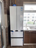 松下（Panasonic）四门法式冰箱超薄嵌入式NR-D411XG/PD39WPA 小海豚风冷无霜变频独立保鲜银离子除菌 NR-PD39WPA法式四门[390L]白色超薄 实拍图