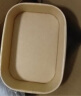 特美居一次性餐盒牛皮纸盒子加厚可降解带盖打包盒碗野餐餐具20套500ml 实拍图