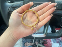 周六福古法黄金手链两世欢手链手串生日礼物计价A198922约11.11g16cm 实拍图