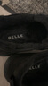 百丽（Belle）巴旦木棉鞋男冬季加绒牛皮厚底勃肯鞋户外工装鞋8QW01AM5 黑色-毛里（套脚款） 41 (255mm) 实拍图