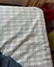 双鹤亚麻凉席三件套宿舍单人双人空调软席床单床席 麻色四菱格（棉麻） 1.5米床适用 (实发 180cm*210cm ) 实拍图