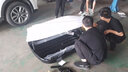 智汇汽车车顶行李箱SUV通用大容量轿车专车专用汽车改装车载旅行箱架 双开850L+静音横杆+包安装+5708 北京现代IX35途胜IX25胜达库斯途 实拍图