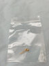 六福珠宝足金小圆珠黄金耳钉小豆豆耳饰 计价 L07TBGE0006A 约0.88克-小版 实拍图