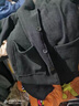 威登羊港风三件套秋冬季中长款夹克外套加绒休闲套装男潮流衣服裤子男装 黑外套+黑毛衣+黑绒西裤【三件套 XL 实拍图