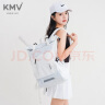 KMV羽毛球包网球运动健身包潮游泳双肩背包旅行包男女训练学生书包 白色 晒单实拍图