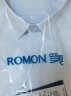 罗蒙（ROMON）纯色商务职业正装男士白衬衫工装外套长袖衬衣男CS108白色L 晒单实拍图
