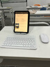 GOMI适用苹果ipad10.2/11代无线蓝牙键盘air2/3/7鼠标mini5/4便携pro11外接手机 10寸白键盘+(同色鼠标）+收纳包/支架/充电线 实拍图