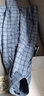 杉杉加绒衬衫男  中年纯棉格子衬衣男商务休闲 A1188-1加绒款 40  实拍图