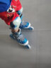 m-cro迈古儿童轮滑鞋可调溜冰鞋3-12岁初学休闲直排轮micro旱冰鞋MEGA mega蓝色荧光护具套装 S（27-30码可调） 实拍图