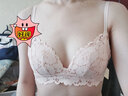 好奇蜜斯【寇莉】蕾丝小胸聚拢显大内衣女无钢圈性感纯欲法式胸罩文胸套装 芍药粉套装 70A 实拍图