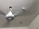 中联中联大风力家用吊扇音轻卧室客厅塑料遥控蚊帐床上微风扇小电风扇/ 56寸铁叶-75W-铜芯-无极变速+3档变速 实拍图