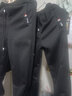 玺物加厚加绒裤子男秋冬休闲裤男直筒修身长裤棉裤工装裤保暖男装裤子 加绒黑色直筒+加绒黑色直筒 XL-建议110-140斤左右 实拍图