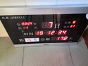 虹光（HonGuan）LED电子钟现代万年历项目竣工高考中考倒计时钟表 F728C-倒计时黑 实拍图
