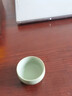 东道汝窑河南非遗小喜乐功夫茶杯开片汝瓷茶杯个人杯品茗杯开片可养 小喜乐杯（粉青） 实拍图