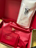 维多利亚的秘密（Victoria's Secret）双尺码果冻条小背心无钢圈内衣女文胸内裤内衣套装夏季送女友礼物 唇红色文胸+内裤 L /XL 实拍图