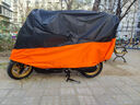 幻旅摩托车衣全罩电动踏板趴赛防雨罩适配豪爵铃木三阳凯越雨衣盖布套 光阳Racing H150专用摩托车衣罩 210D牛津布春夏四季遮阳防晒雨雪 实拍图