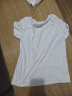 特步（XTEP）儿童童装夏季百搭大童清爽舒适透气短袖T恤 珍珠白 130cm 晒单实拍图