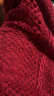朗姿法式蕾丝时尚红色连衣裙女春夏季新款气质高级感长裙子 辣椒红色 L 晒单实拍图