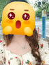 遇上佳人 假发女三片式卷发 垫发片仿真发头顶接发马尾蓬松自然大波浪卷发 【大波浪卷】 浅棕色 45cm 实拍图