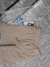 罗蒙灯芯绒加厚休闲裤男2025秋季新款抽绳腰时尚百搭直筒宽松长裤 卡其【加绒款】 2XL (185) （建议155-170斤） 实拍图
