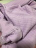 迷曼魅中老人男女妈妈纯棉三层保暖裤加厚秋裤高腰薄棉加大码线裤纯棉 女雪青色 100  建议165高/115-135斤 实拍图