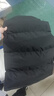 羽绒服马甲女秋冬新款休闲百搭简约外穿保暖背心马甲 W03-黑色 M 实拍图