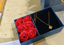 中国黄金（CHINA GOLD）四叶草黄金吊坠女四叶草吊坠足金项链锁骨链生日送老婆女朋友礼物 足金四叶草+925链+品牌礼盒（约0.3g) 实拍图
