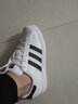 阿迪达斯（adidas）三叶草男鞋女鞋 25夏新款金标贝壳头情侣款运动时尚潮流休闲板鞋 白/厚底德训鞋/新到货 SAMBAE 38.5 内长235mm 实拍图