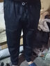 美罗邦【两条装】夏季薄款冰丝休闲裤男透气轻薄男士潮流修身直筒长裤子 8021黑色+8021黑色【夏季薄款】 4XL 【160-175斤】 实拍图