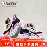 SNOOPY史努比童鞋儿童轻便运动鞋男女童学生秋季百搭休闲鞋3814粉黑紫37 实拍图