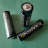 德力普（Delipow）18650锂电池 3.7V-4.2V大容量充电锂电池适用强光手电筒/头灯/航模/小风扇/理发器/电蚊拍/听戏机 3节18650锂电池【尖头款】 5550mWh大容量 实拍图