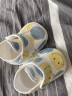 拉夏莉亚新生儿手工鞋宝宝步前鞋外出婴儿鞋子软底袜鞋0-3-6-12月棉鞋学步 晒单实拍图