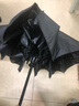 SAIVEINA赛维纳全自动太阳伞黑胶遮阳伞男女防晒防紫外线雨伞三折晴雨两用 升级自动伞-米白-95cm 实拍图