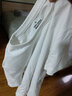 匹戏300g重磅新疆纯棉长绒棉短袖T恤男团体定制工作服班服订做三本针 白色 L 实拍图