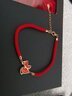 mini&yaya十二生肖本命年蛇年红绳银手链女生日情人节礼物送女友老婆 十二生肖手链-午马 实拍图