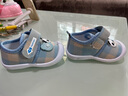 Radinka2025秋冬新款小童0-2岁宝宝学步鞋透气帆布软底休闲鞋叫叫鞋TYY 2277蓝色 19 码/内长13cm 偏小请按内长拍） 实拍图