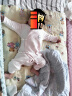 贝瑞加（Babyprints）宝宝连体衣婴儿纯棉衣服1件装新生儿护肚内衣长袖哈衣柔软 粉66 实拍图