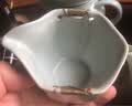 汝道RUDAO 汝窑公道杯汝瓷单海茶盅分茶器手抓海功夫茶具茶道配件礼盒装多款可选 汝窑手抓海160ml 实拍图
