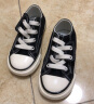 匡威（Converse）童鞋低帮儿童帆布鞋经典款1970S男婴童鞋新款女宝宝魔术贴布鞋 黑色 22码 13-14cm 晒单实拍图