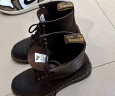 马丁（DR.MARTENS）2976 YS男女款春季舒适百搭黄车线黑色女切尔西靴城市轻户外 黑色 42 实拍图