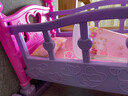 娃娃玩具床儿童女孩公主娃娃房睡床仿逼真婴儿床过家家摇篮塑料床 单个睡床 带枕头被子 实拍图
