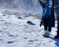 南极人雪地靴女防寒40度加绒防水防滑东北哈尔滨棉鞋户外登山冬季 米白色 加绒加厚 39 可拍大一码 实拍图