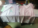巴布豆女童睡裙夏短袖薄款儿童睡衣女孩棉公主宝宝母女亲子大童 D款 5005 粉色 150 参考身高145-155 实拍图