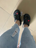 卡骆驰crocs贝拉洞洞鞋沙滩鞋包头女鞋厚底拖鞋|210062 黑色-001(含智必星） 35 (210mm) 实拍图