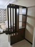 百裕达中式实木间厅柜鞋柜一体简约家用进门口隔断屏风衣帽架门厅玄关柜 特殊尺寸定制 详情联系客服 实拍图
