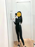 B.Duck小黄鸭泳衣女泡温泉长袖长裤防晒冲浪服水母衣显瘦保守分体泳装 实拍图