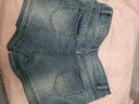 風采兔 复古高腰韩系牛仔短裤女2023夏季新款辣妹百搭显瘦做旧热裤子潮 复古蓝【弹力】 XL 实拍图